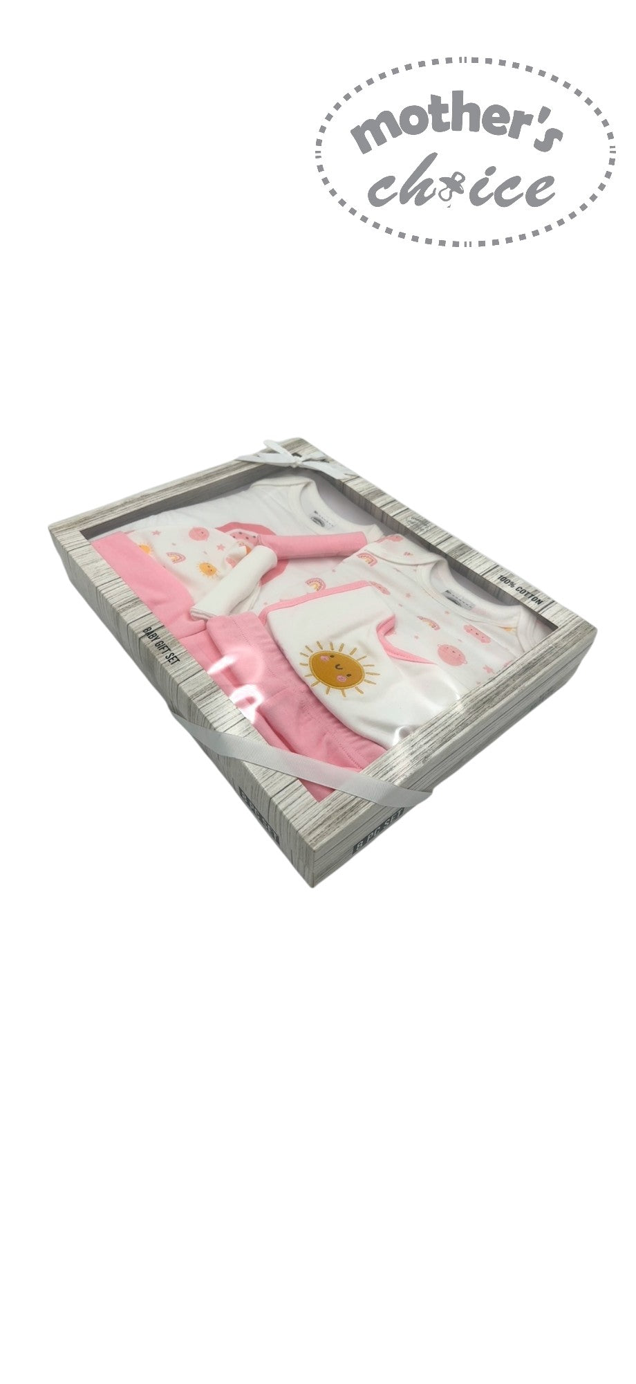 Mothers Choice Baby 8 Piece Gift Set - Rainbow