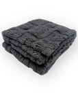 Mothers Choice  Single Layer Jacquard Blanket Grey