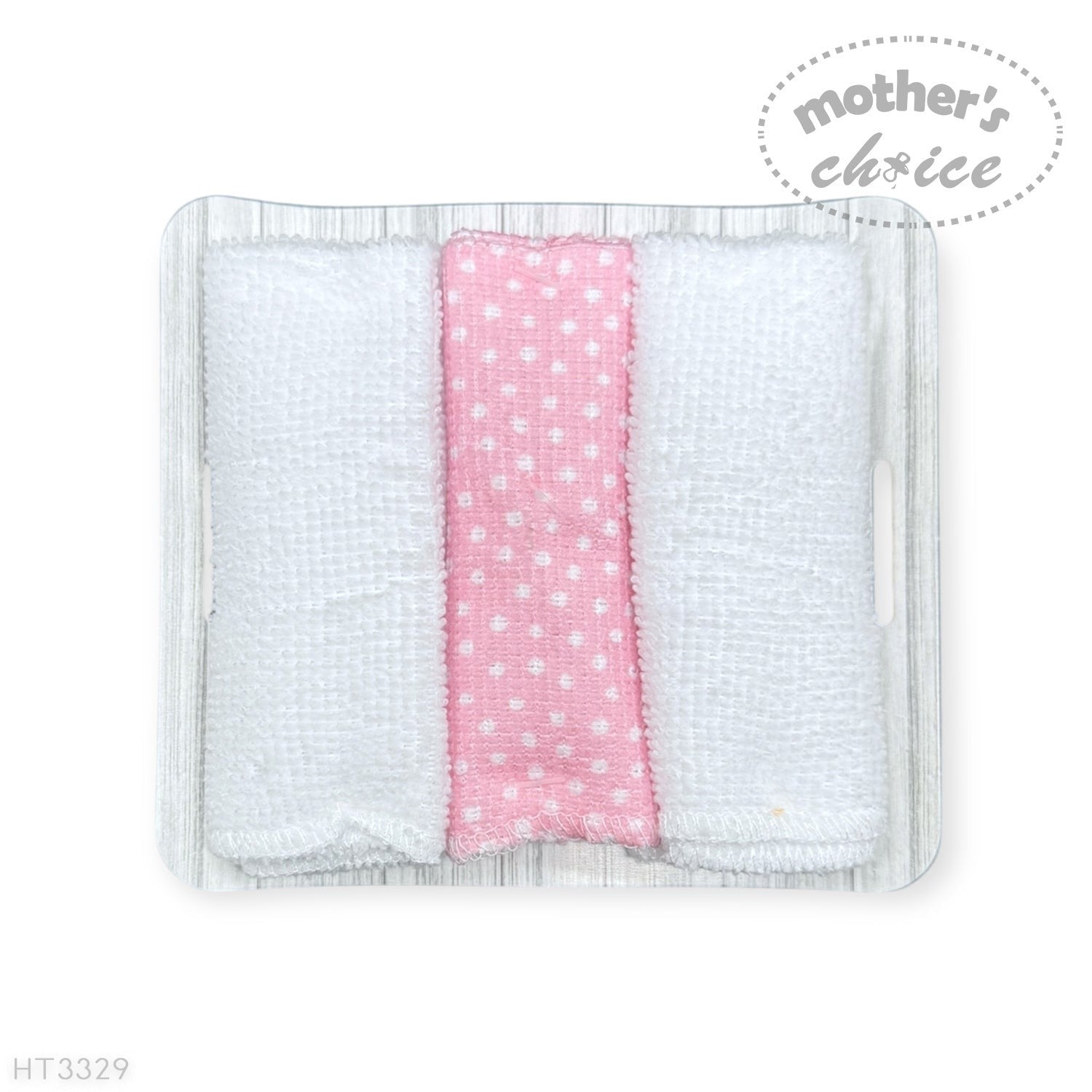 Mothers Choice  3 Piece Hooded Towels And 3 Piece Facecloths Ladybug