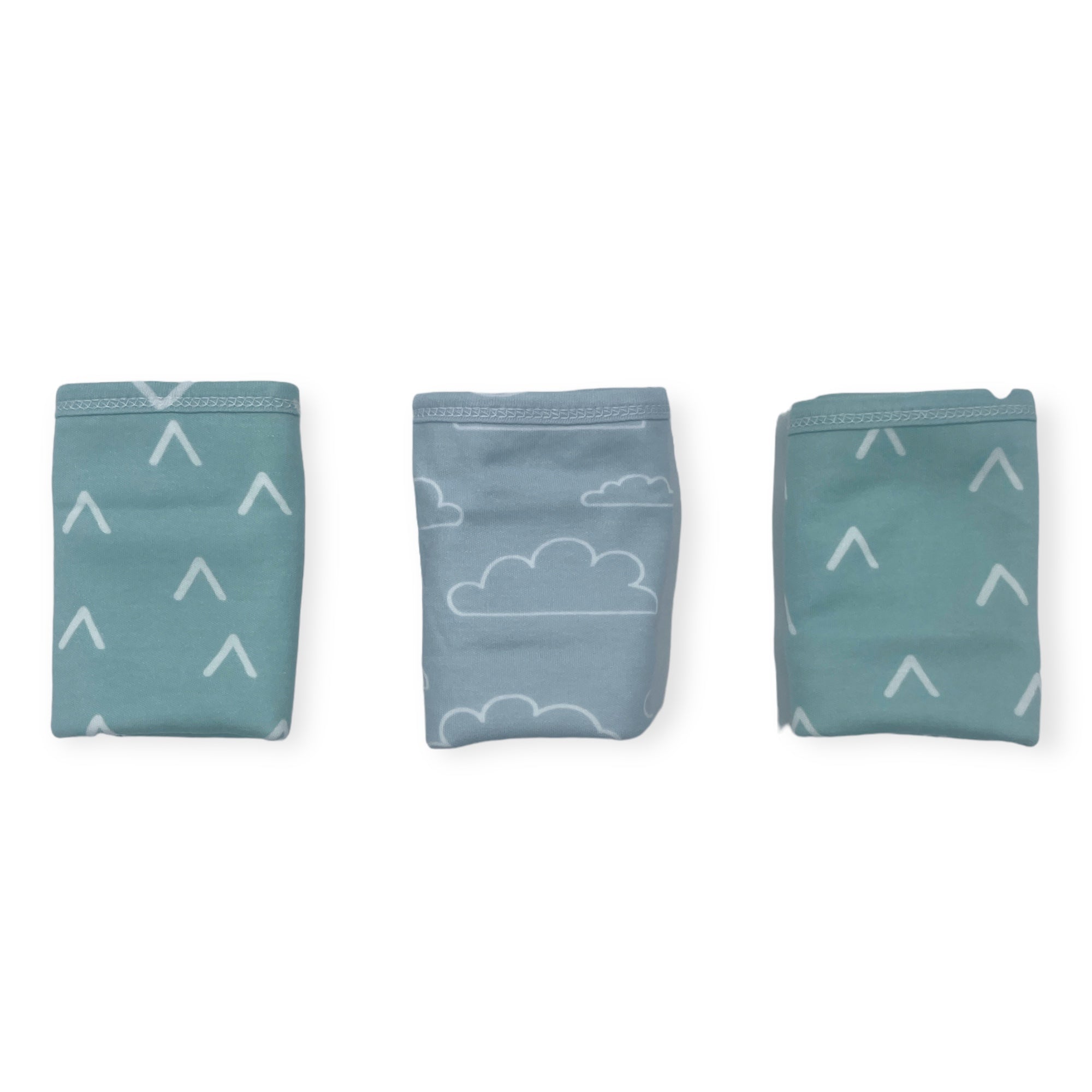 M/C BAMBOO 3PK FACECLOTHS BLUE