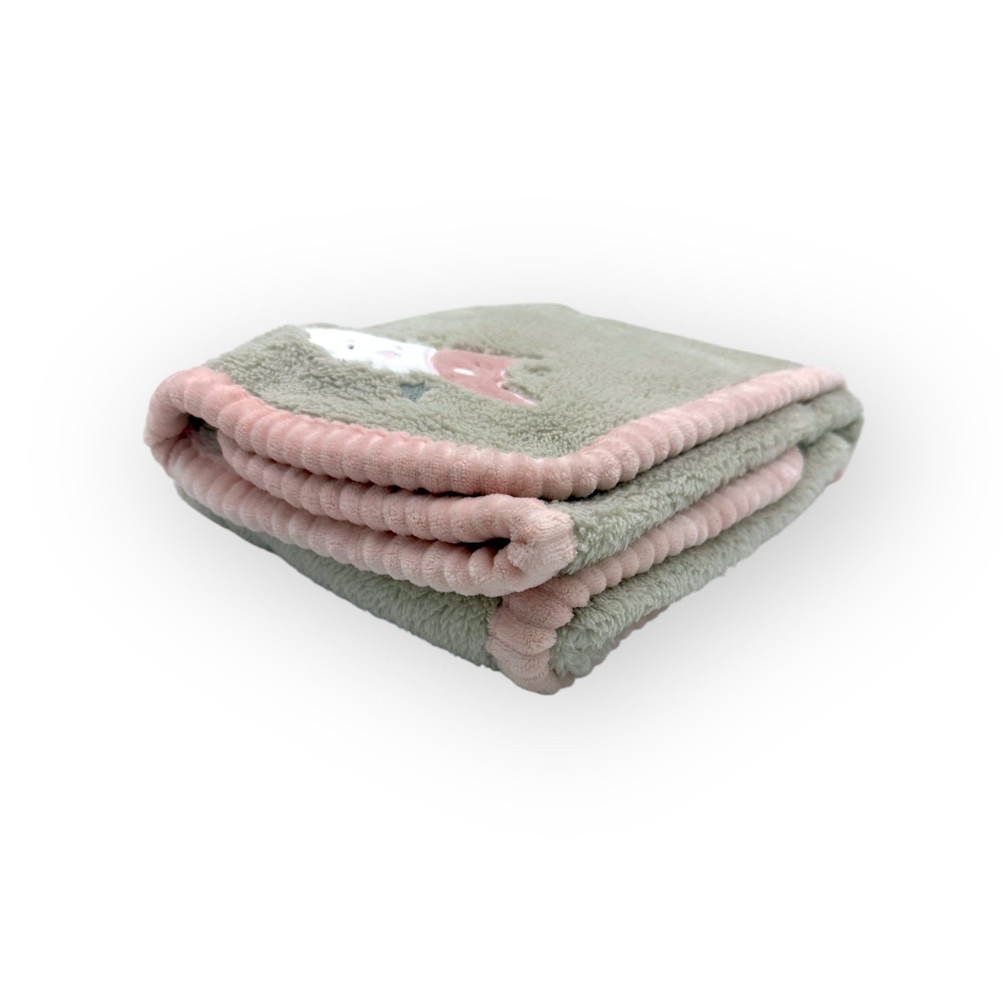 M/C SUPER SOFT CORAL FLEECE AND BINDING BLANKET GIRL&#39;S MOON