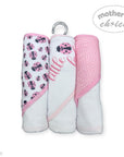 Mothers Choice  3 Piece Hooded Towels And 3 Piece Facecloths Ladybug