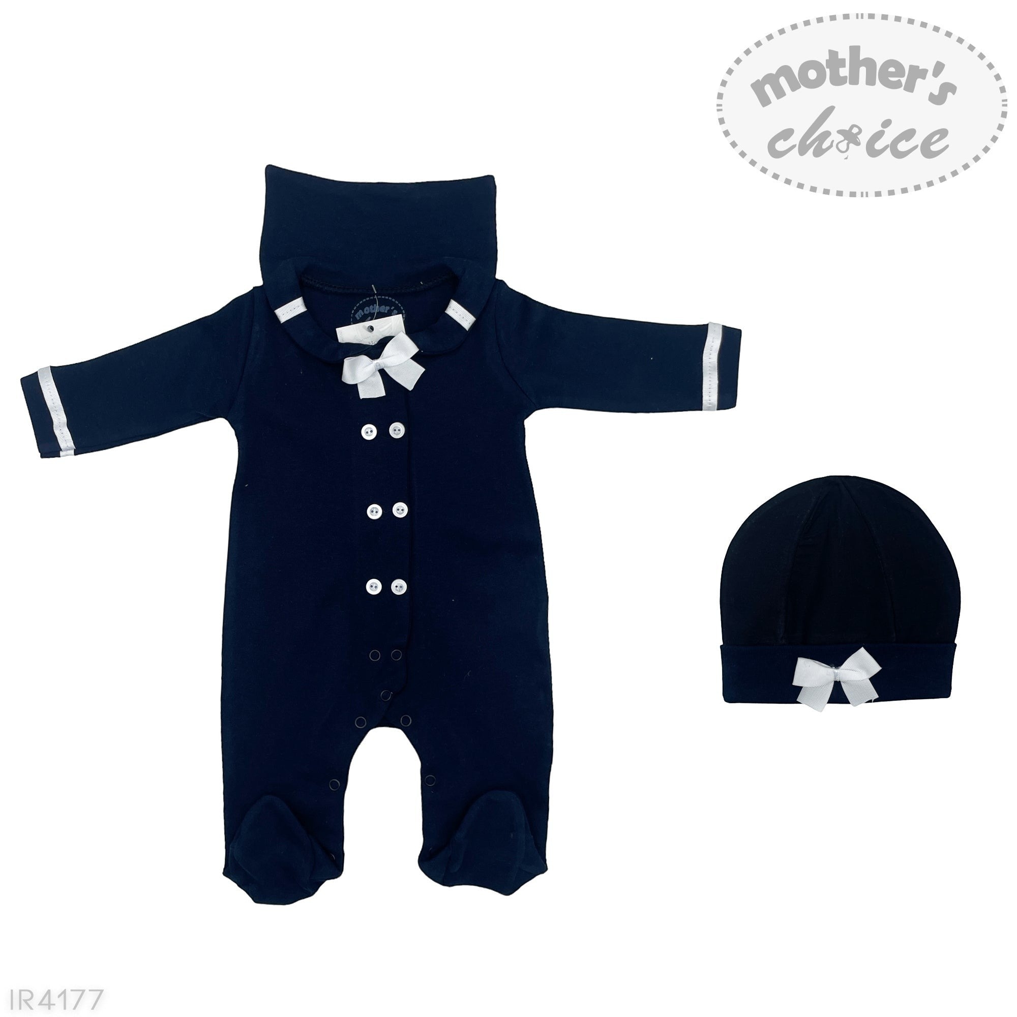 2 piece romper set baby boy navy sailor outfit