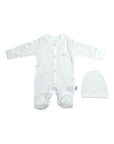 M/C WHITE PREM GROWER &amp; HAT SET