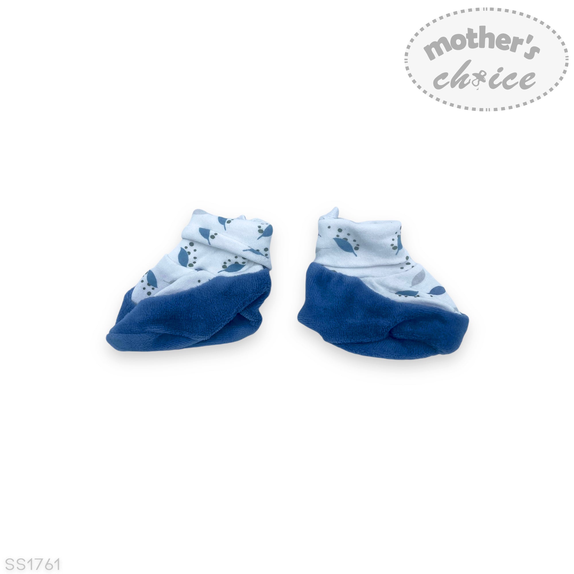 M/C STARTER PACK &#39;BLUE/GREY LEAF&#39; 0-3M