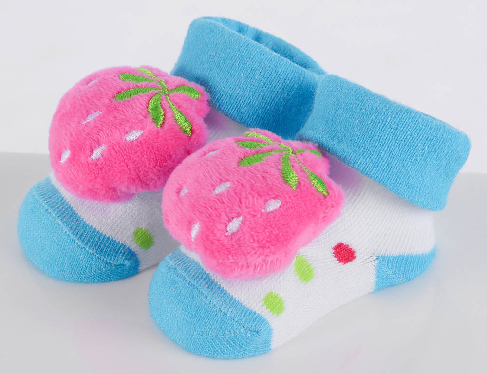 Mothers Choice Infant`S Novelty Socks `Berry`
