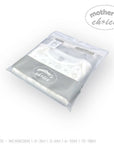 Clear plastic bag with 'mother's choice' branding on a white background