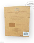 Cardboard packaging of 'mother's choice' stretchy cuddle blankets on a white background