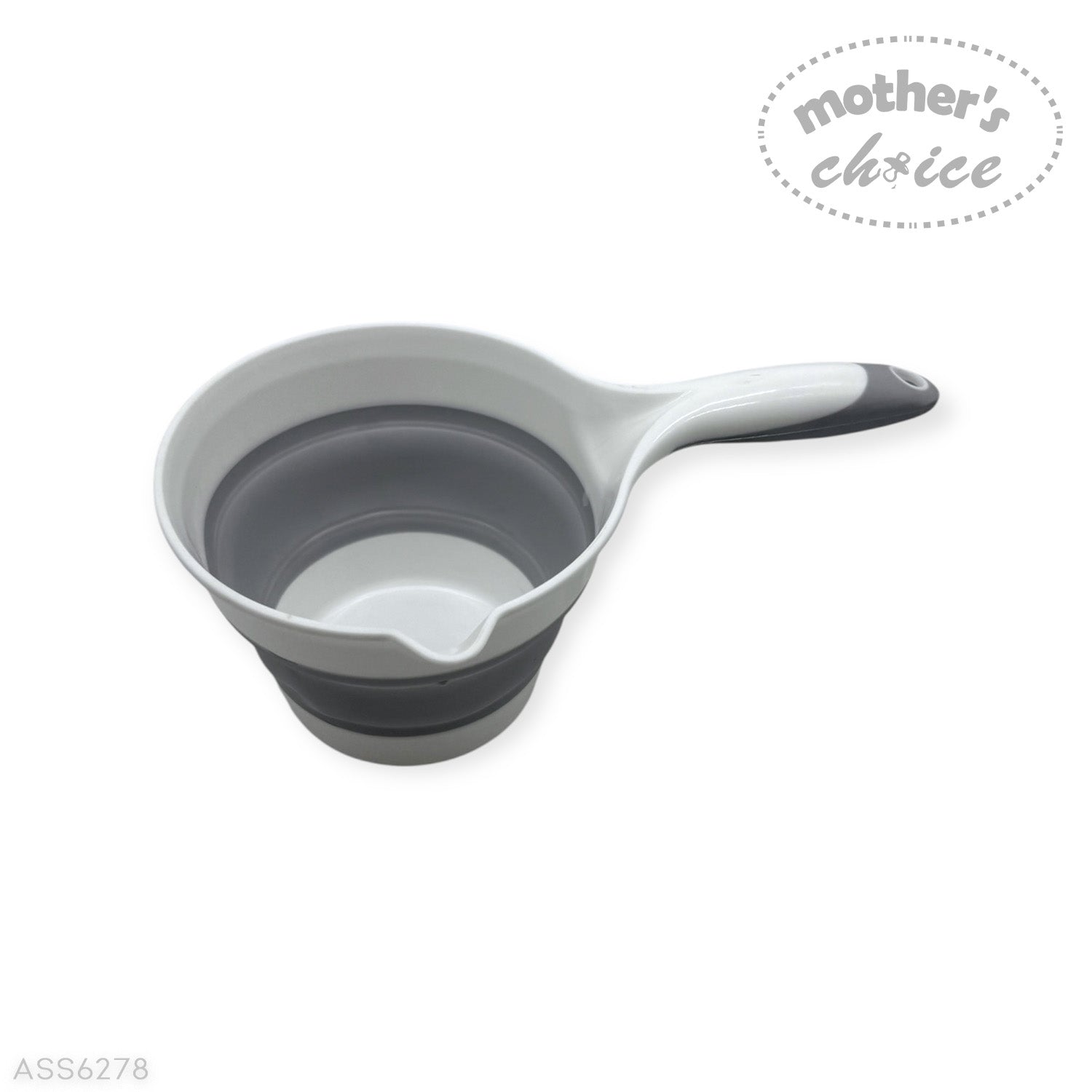 Mother&#39;s Choice Foldable Baby Bath Tub Set - Grey