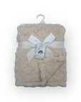 Mothers Choice  Single Layer Jacquard Blanket Acru