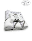 Mothers Choice Baby Hooded Towel & Washcloth Set - Grey Elephant