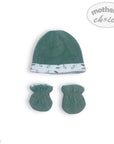 M/C STARTER PACK 'SAGE/GREY LEAF' 0-3M