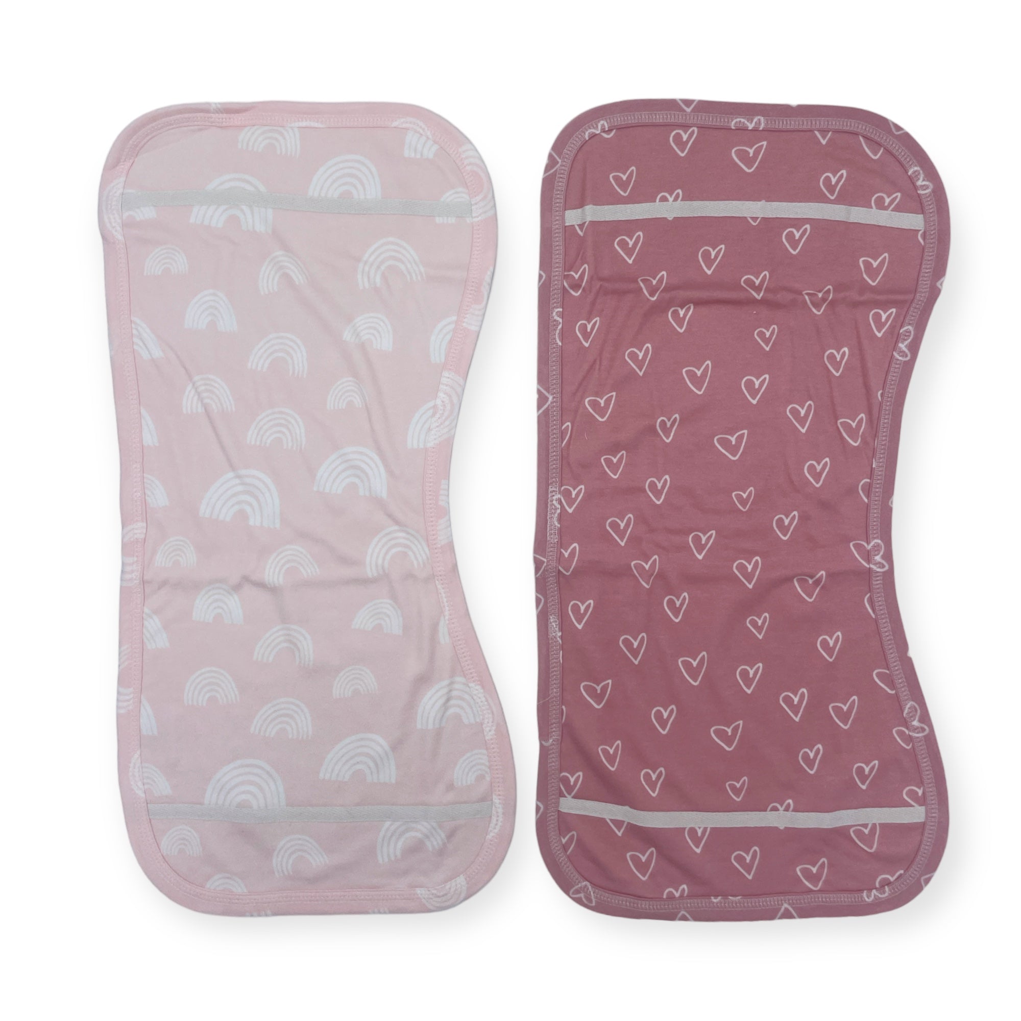 M/C BAMBOO 2PK BURPERS PINK
