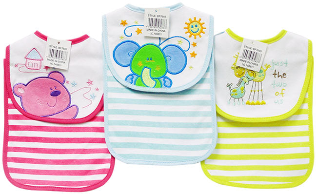 Mothers Choice Bib And Burper Set Cute Creatures