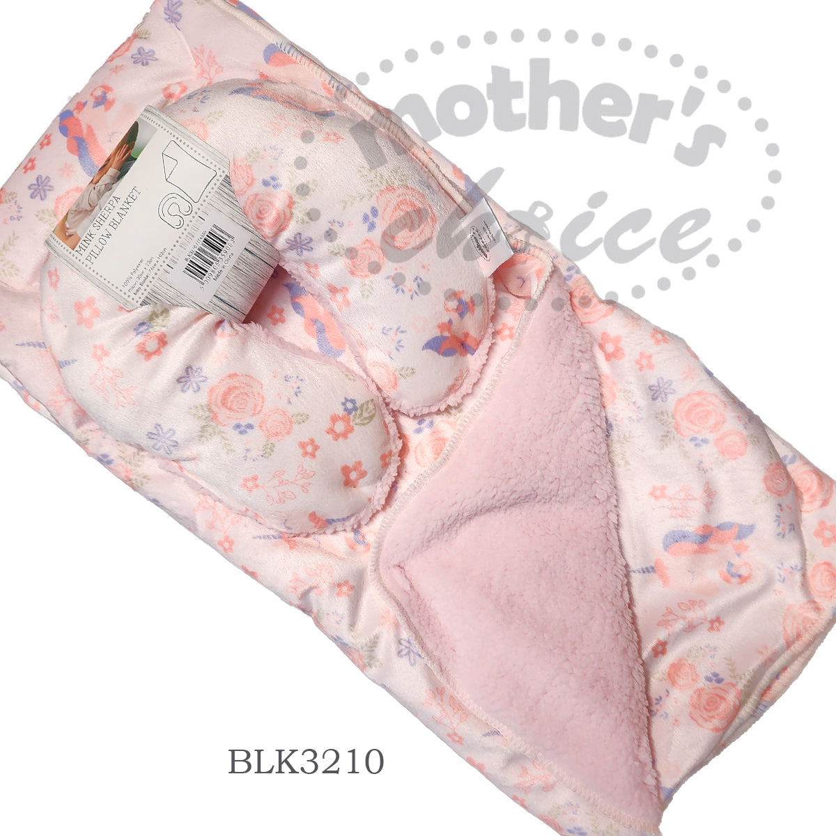 Mothers Choice  Pillow Blanket - Flower &amp;amp; Unicorn
