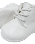 white lace up boot baby boy stylish shoes