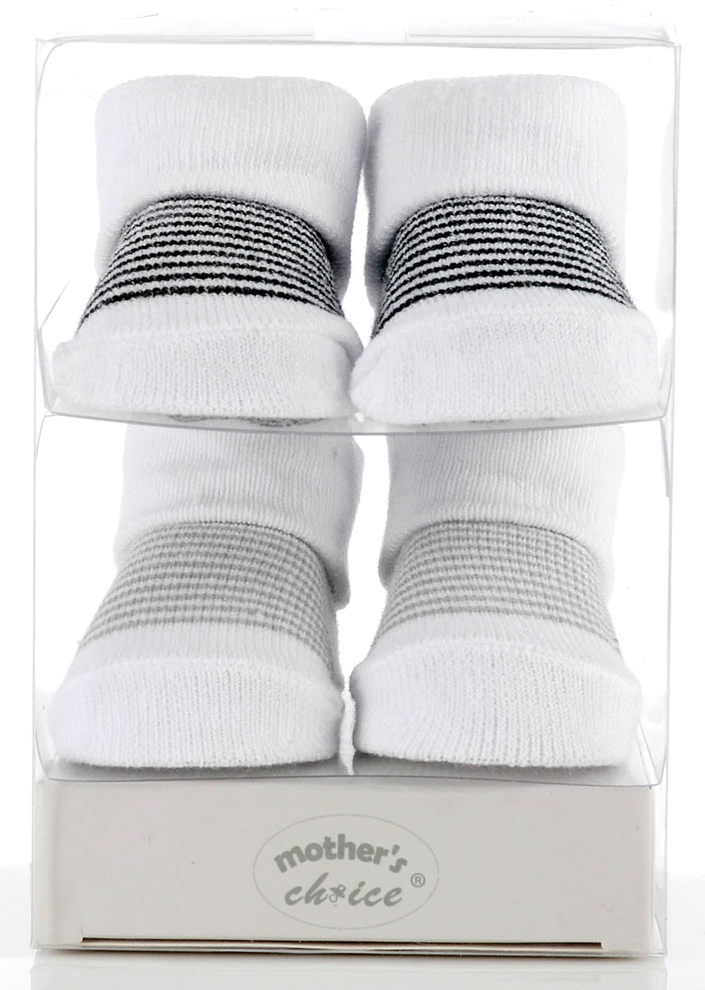 Mothers Choice Boys 2 Pack Socks In Gift Pack
