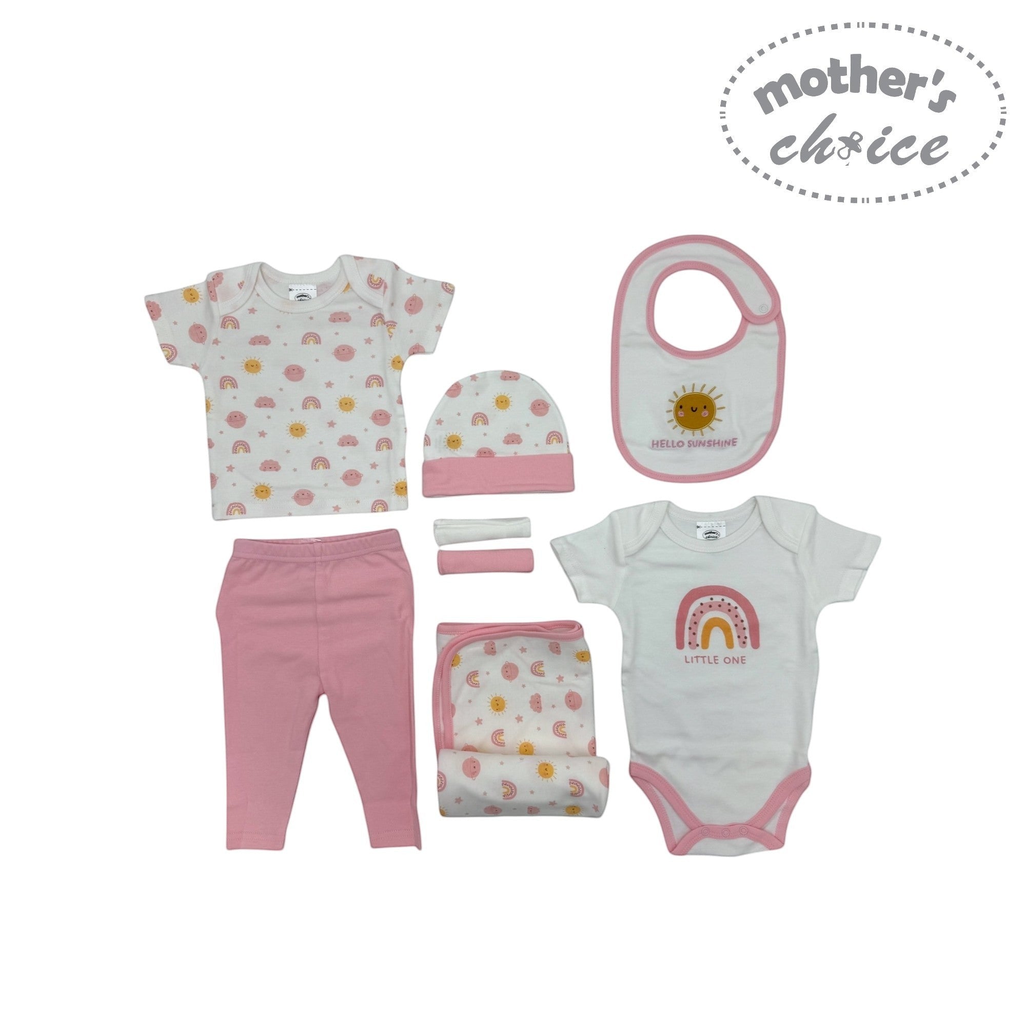 Mothers Choice 8 Piece Gift Set Rainbow