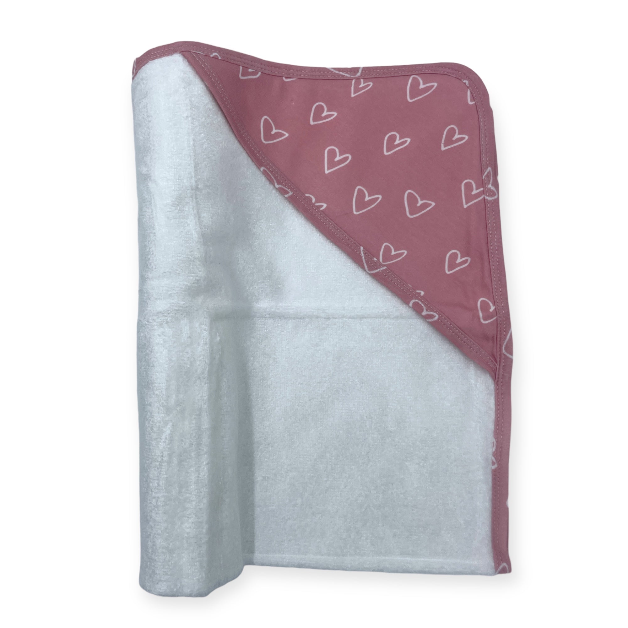 Mothers Choice Baby Bamboo Hooded Towel - Pink
