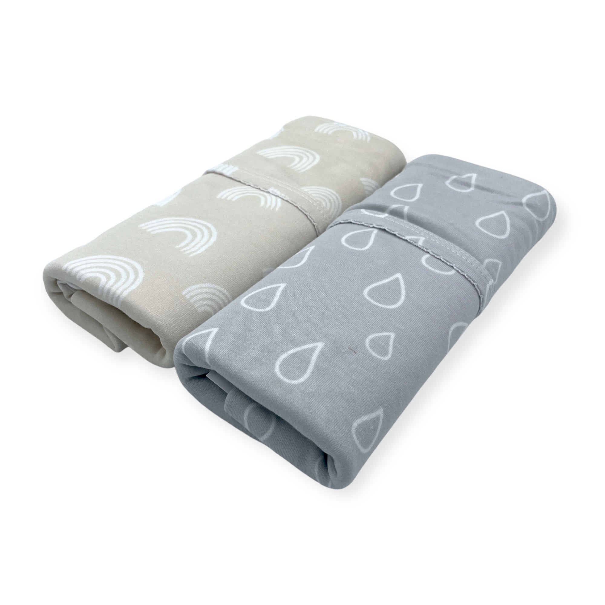 M/C BAMBOO 2PK JERSEY WRAP STONE
