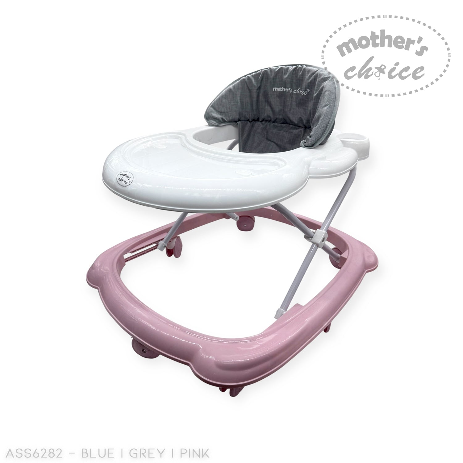 Mothers Choice Baby Walker with Music &amp; Lights - Adjustable Activity Walker