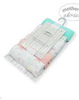 Mothers Choice  6 Pack Washcloth Set Pink Rainbow