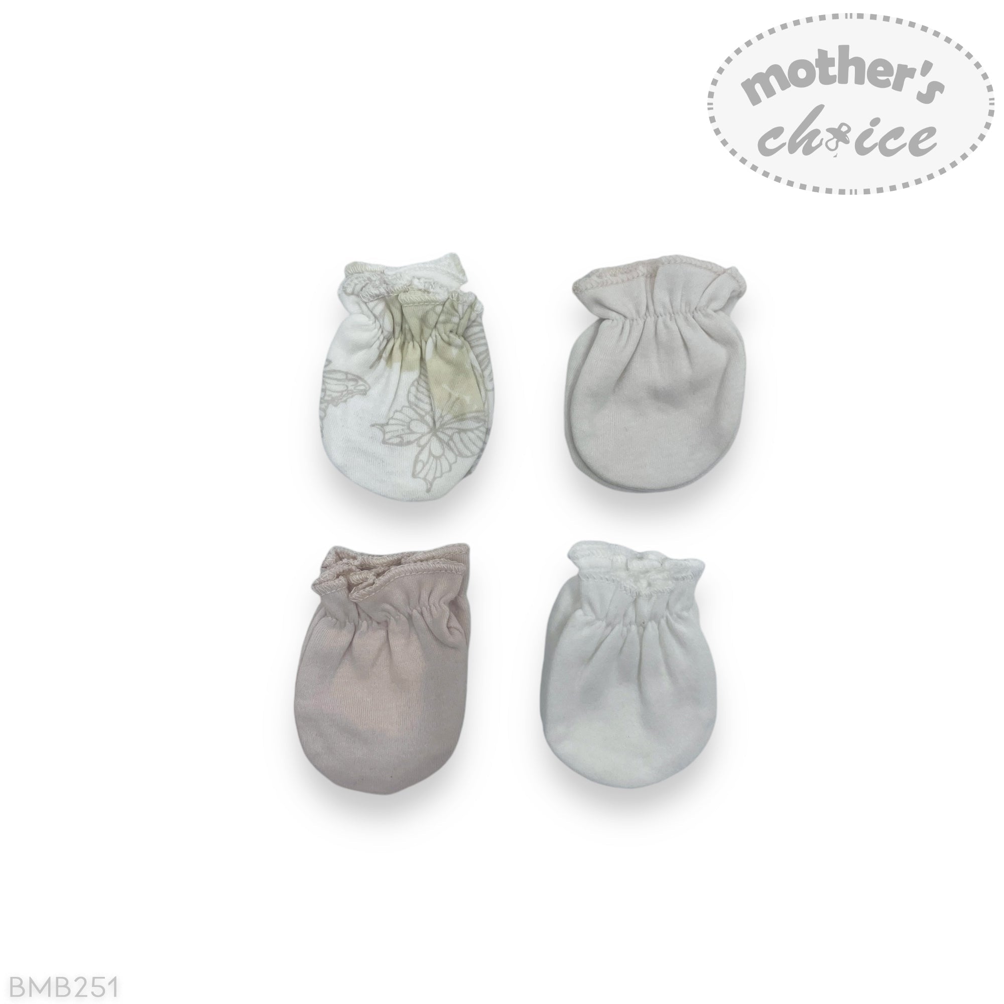 M/C 4PK MITTEN SETS BUTTERFLY