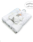 Mothers Choice  3 Piece Hooded Towels And 3 Piece Facecloths Brown Bear