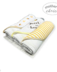 Mothers Choice  3 Piece Hooded Towels And 3 Piece  Facecloths Sweet As Honey