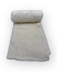 Mothers Choice  Single Layer Sherpa Fleece Blanket Acru