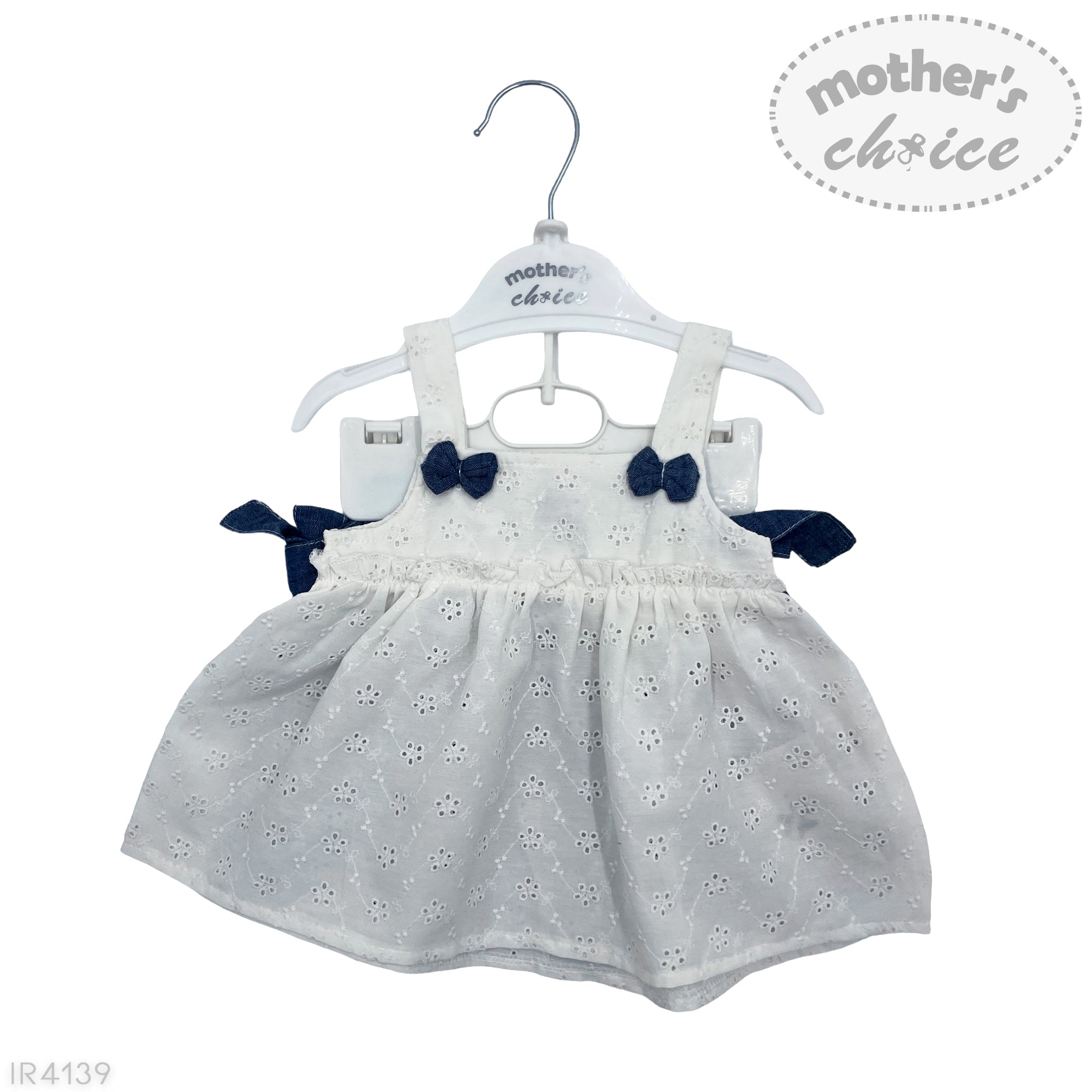 Mothers Choice Inf Girls 2 Piece Set Anglaise/Denim