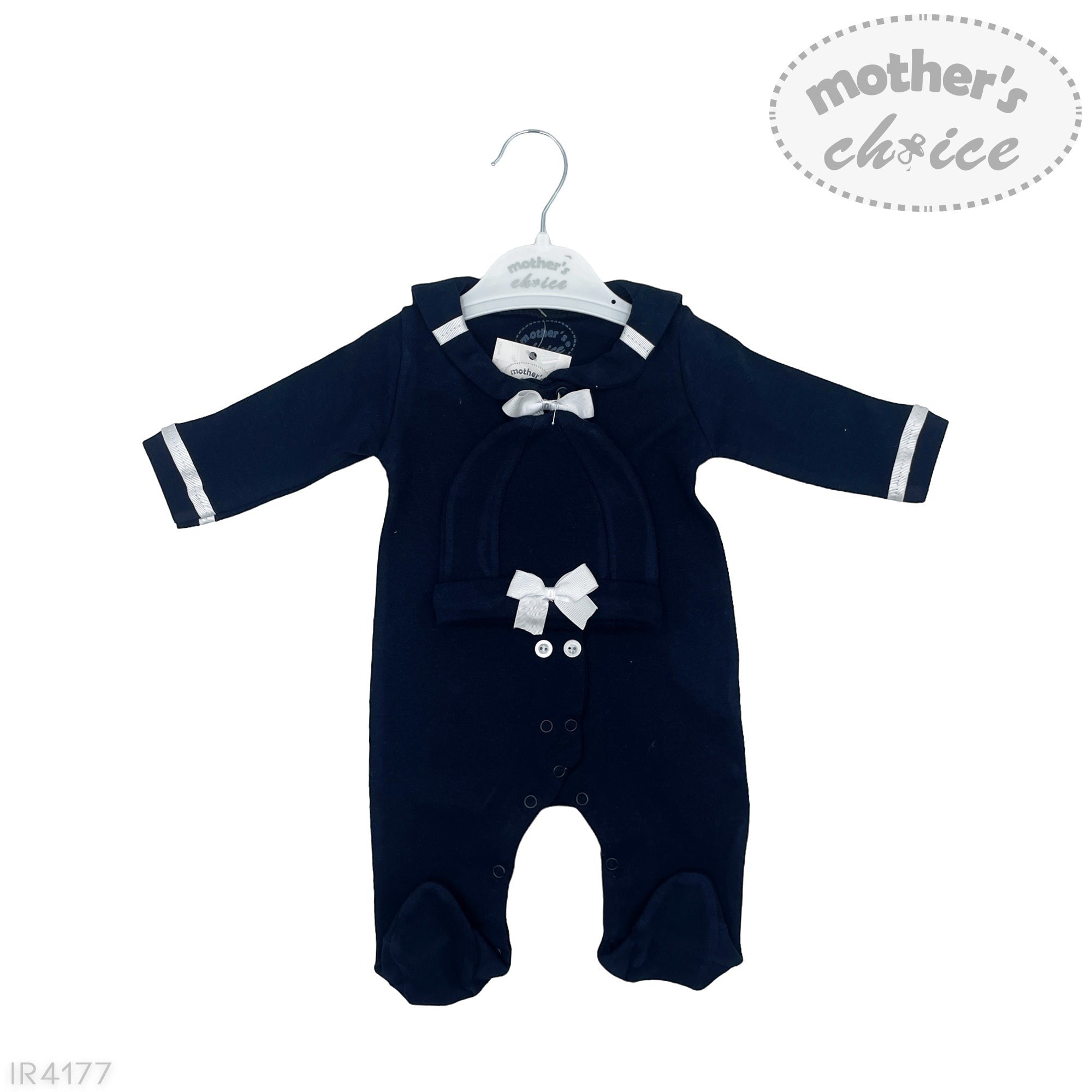 2 piece romper set baby boy navy sailor outfit