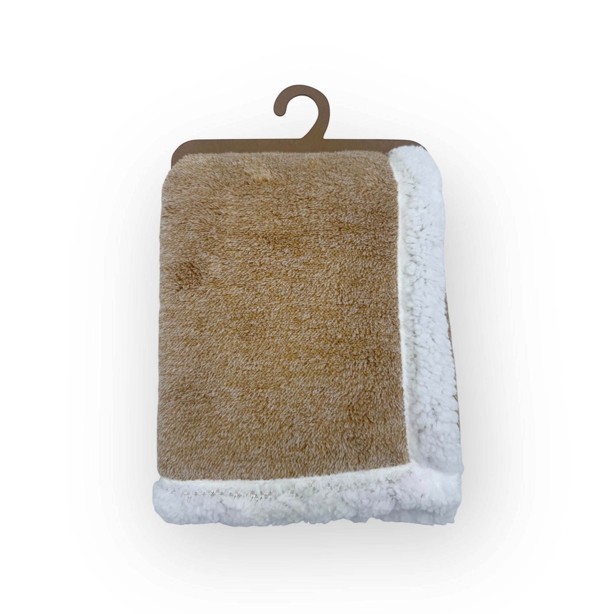 Mothers Choice  Sherpa Fleece Blanket Brown