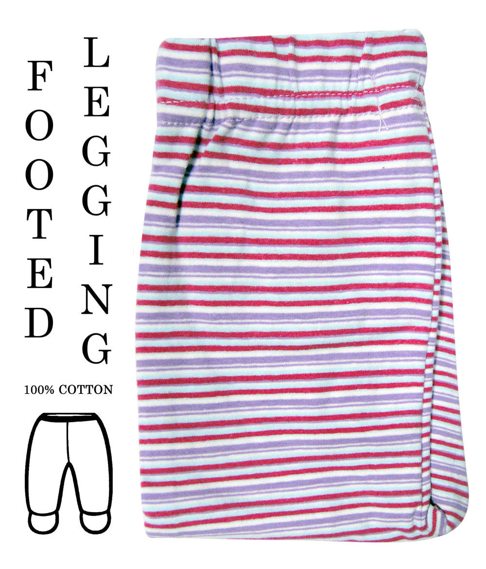 Mothers Choice 100% Cotton Leggings `Pink Multi`