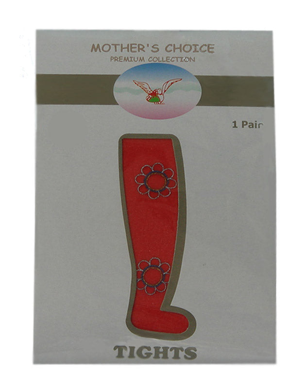 Mothers Choice Inf. Fancy Red Tights 6-12