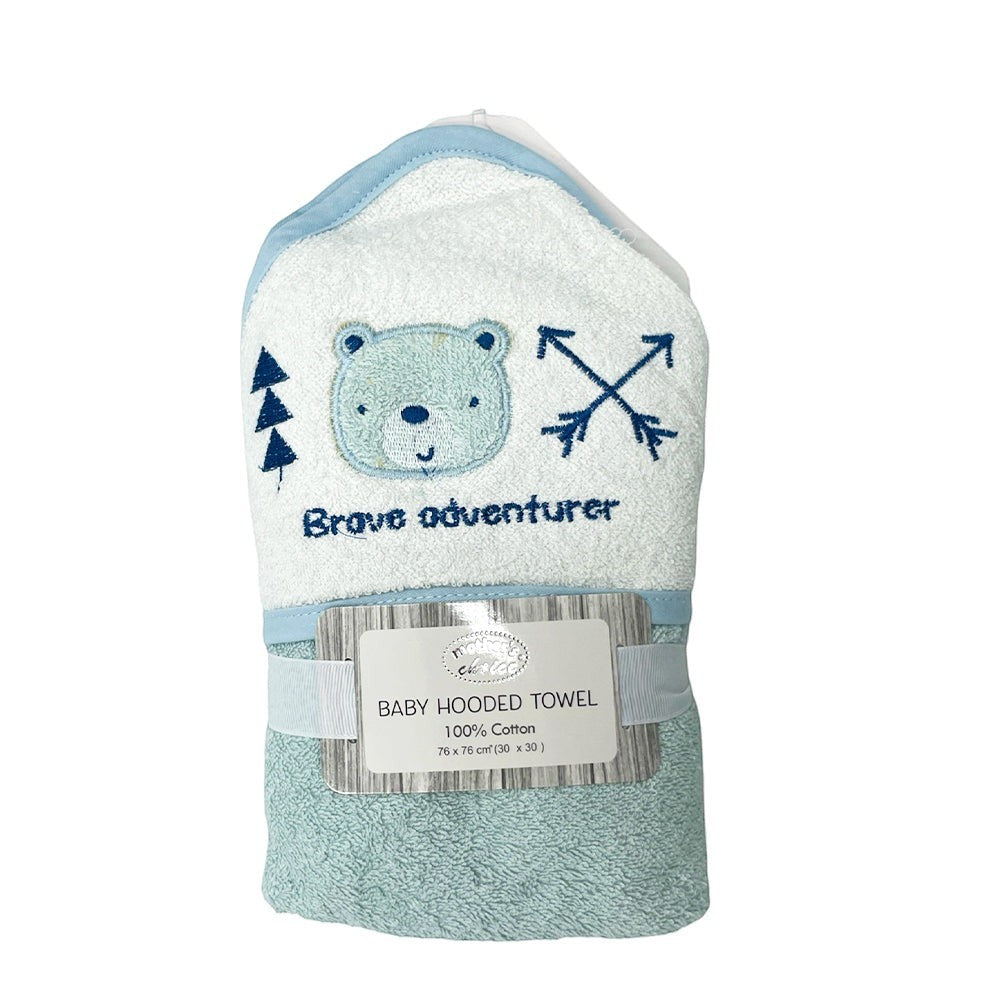 100% cotton baby hooded towel soft and absorbent