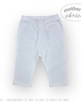 Light blue baby leggings on a white background with 'Mother's Choice' branding.