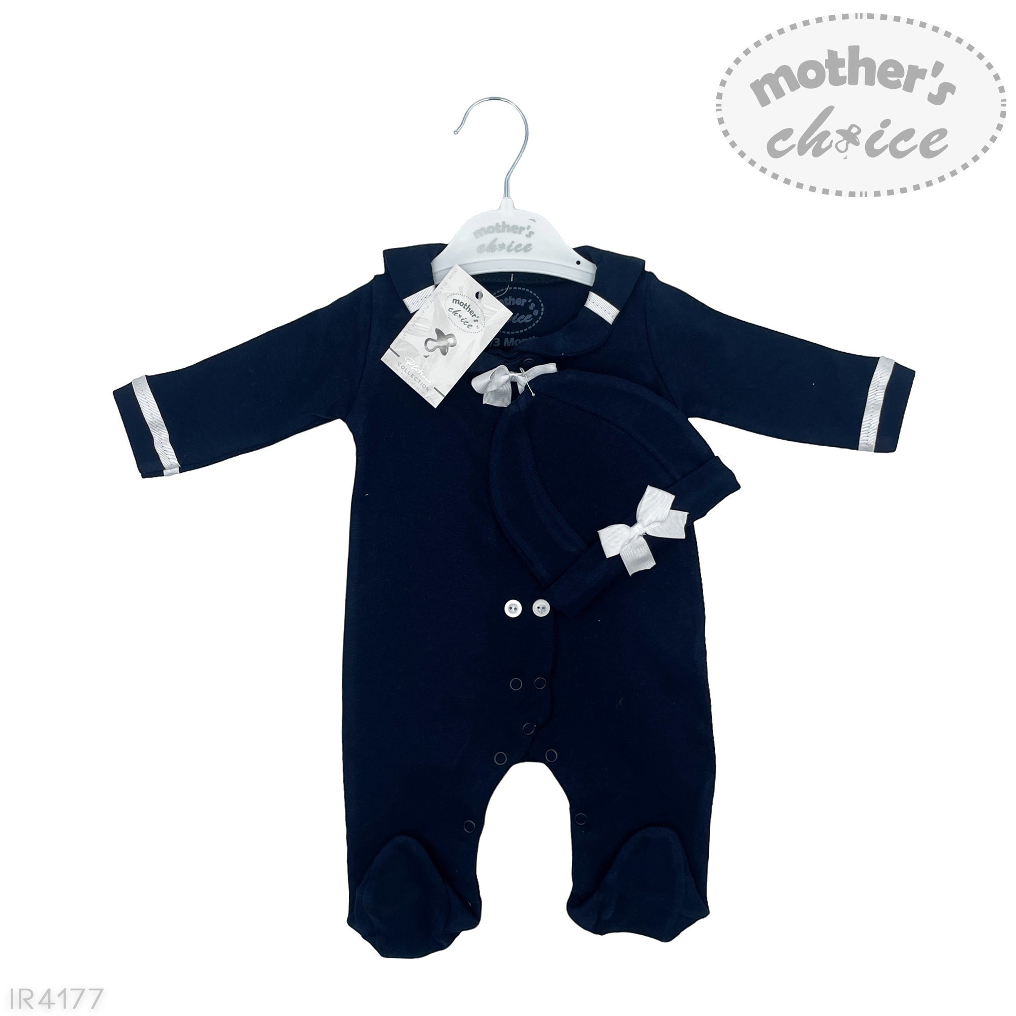 2 piece romper set baby boy navy sailor outfit