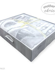 Mothers Choice Baby Cutwork Blanket - Grey House