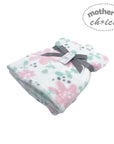 Mothers Choice Baby Blanket 100% Polyester - Pink Flowers
