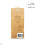 Cardboard packaging for 3-pack face washers with 'Mother's Choice' branding on a white background.
