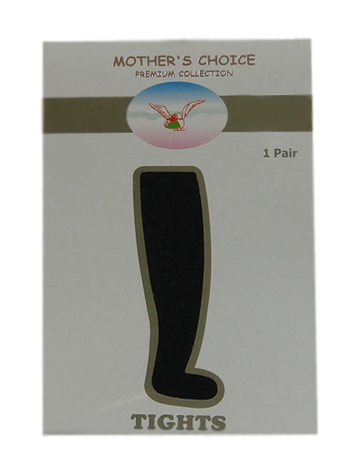 Mothers Choice Girls Black Tights 2-4