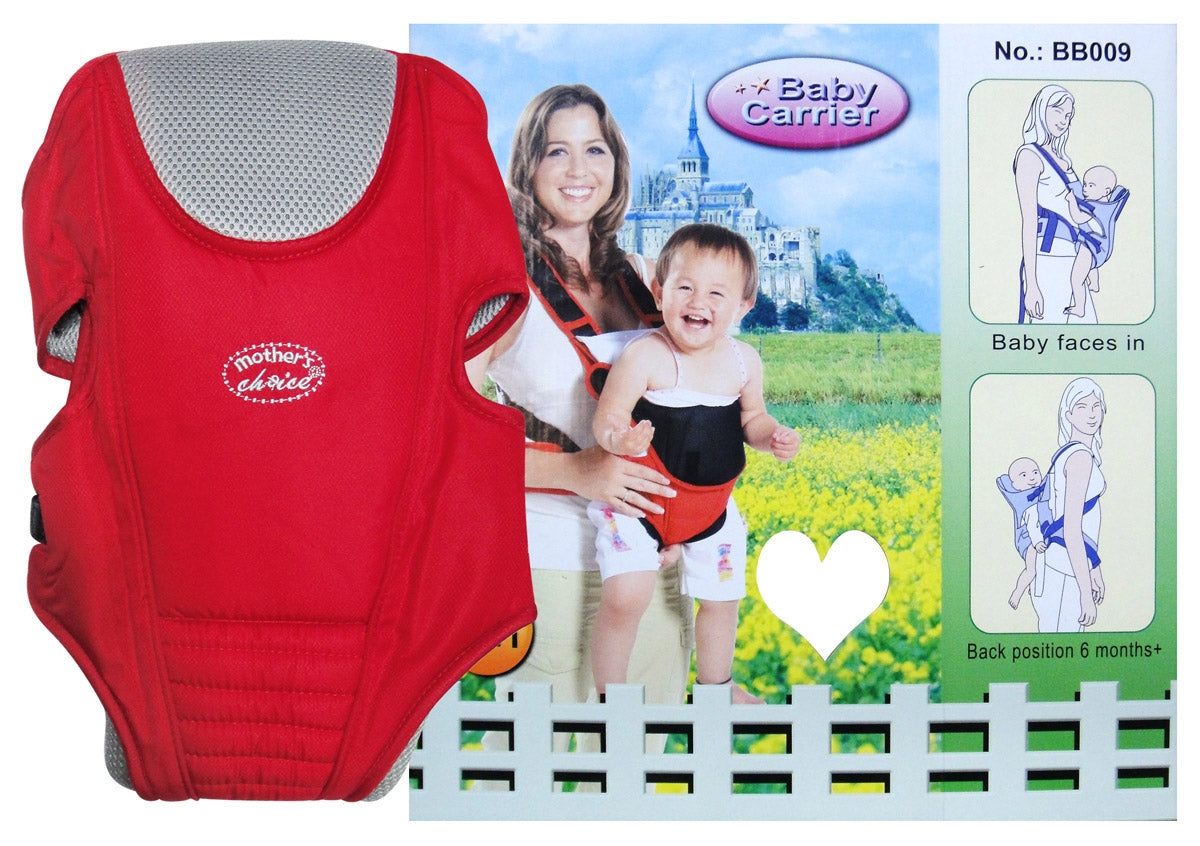 Mothers Choice 3 Way Baby Carrier Red