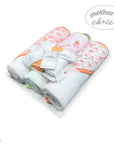 Mothers Choice  3 Piece Hooded Towels And 3 Piece Facecloths Sweet As A Peach