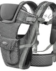 Mothers Choice 4 Way Baby Carrier Grey Polka Dot