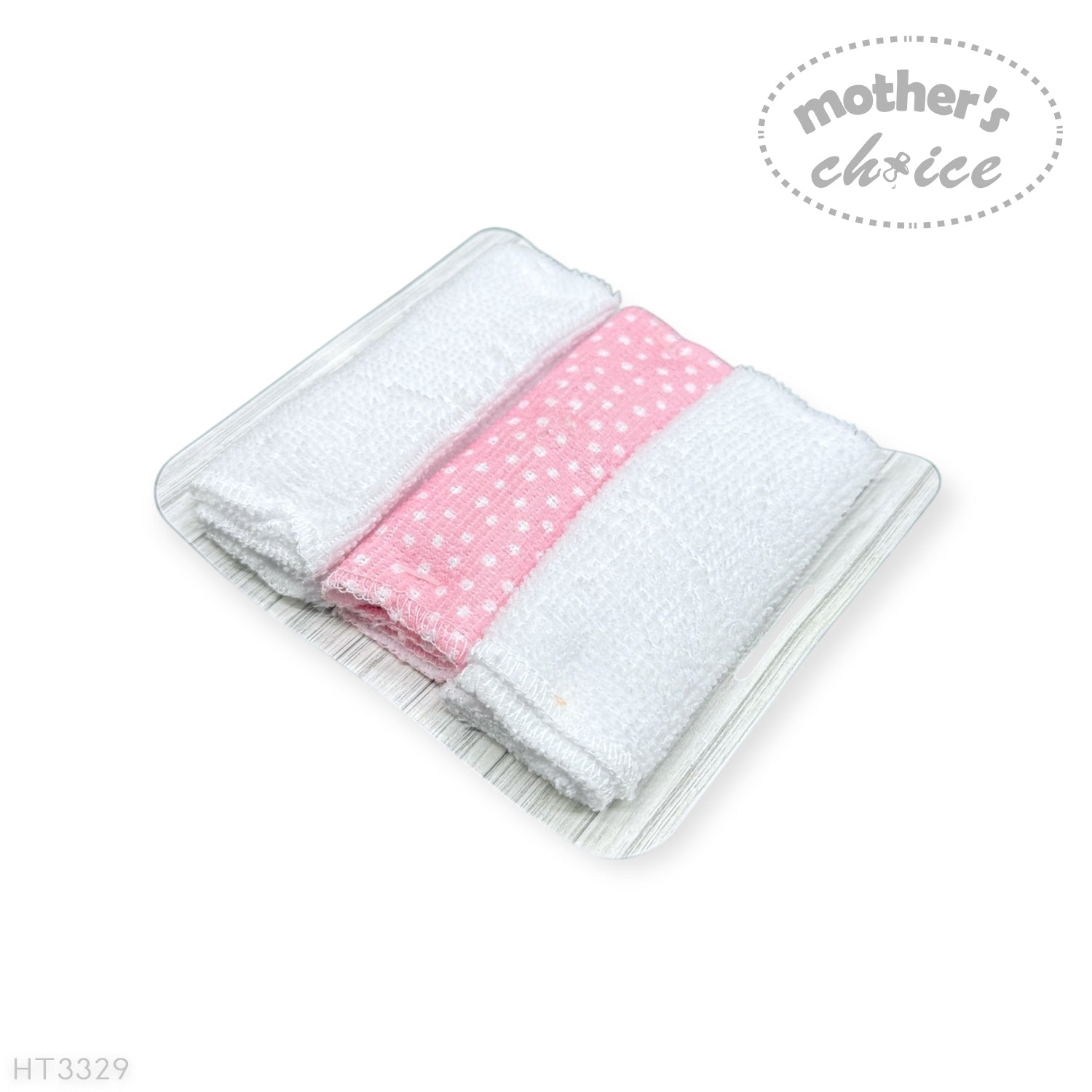 Mothers Choice Baby Hooded Towel &amp; Washcloth Set - Ladybug