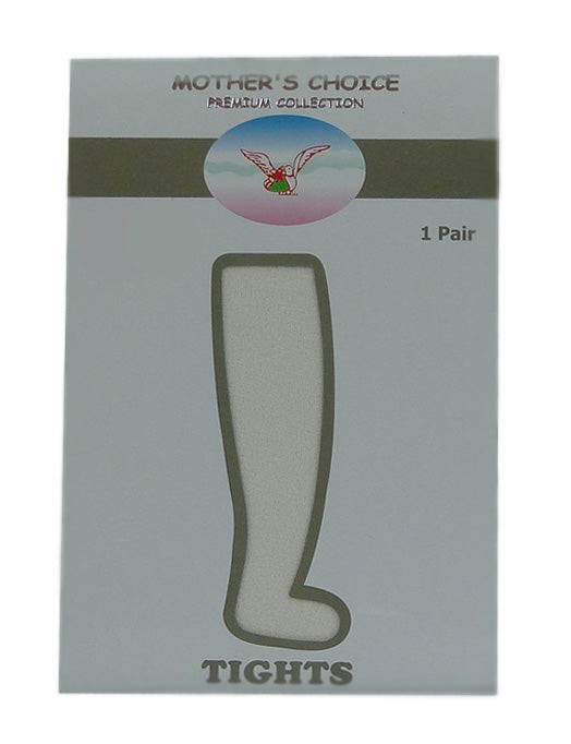 Package of Mother's Choice premium collection tights on a white background