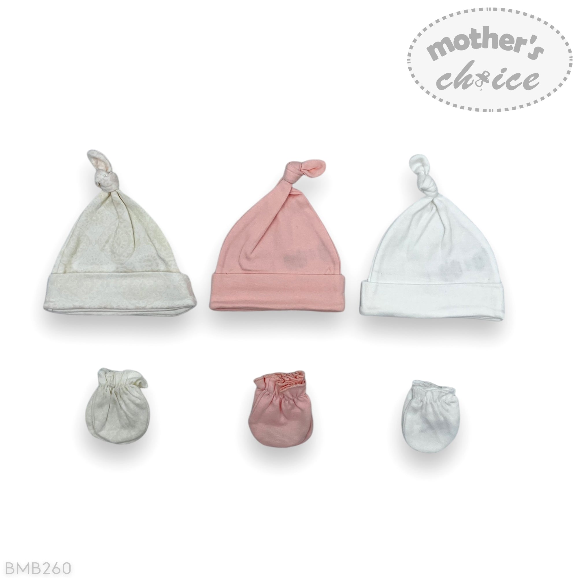 M/C 6PK BEANIE &amp;amp; MITTEN SET