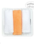 Mothers Choice  3 Piece Hooded Towels And 3 Piece Facecloths Sweet As A Peach