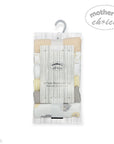 Mothers Choice  6 Pack Washcloth Set Stone Bear